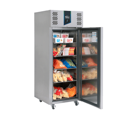 Williams 620L Single Door MultiTemp Cabinet VJ1, with door open set as general freezer, for frozen chips