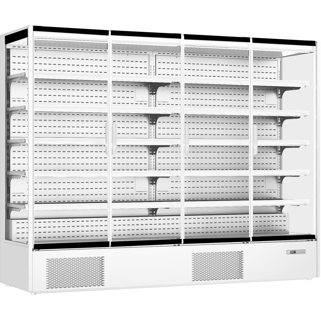 Prodis 2560mm Refrigerated Multideck, White (XMD2500-P-FGD-K)