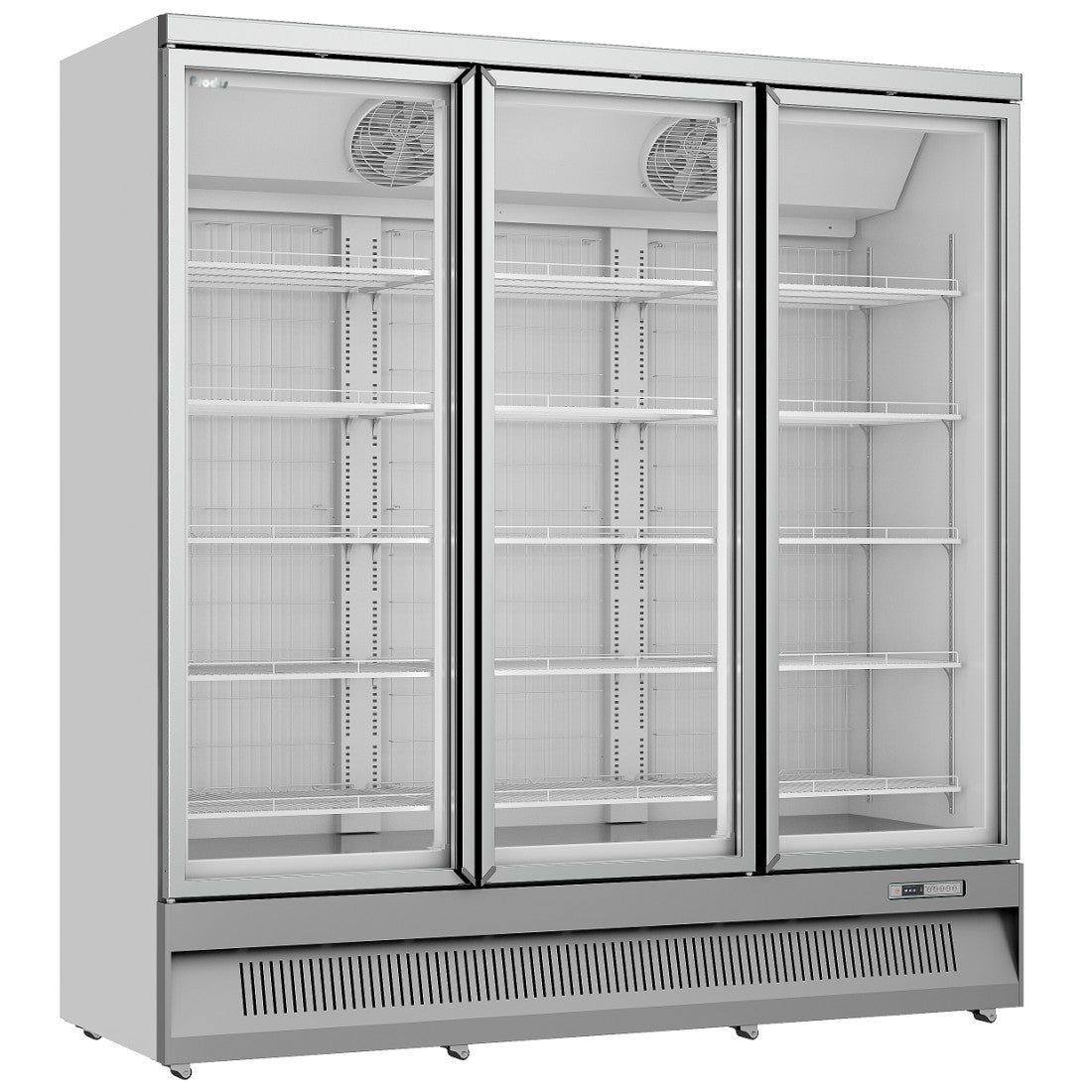 Prodis 1664L Triple Door Refrigerator (XPD1850-P-G-LE) front left view