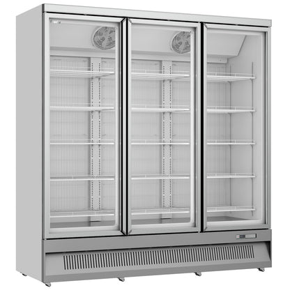 Prodis 1664L Triple Door Refrigerator (XPD1850-P-G-LE) front left view