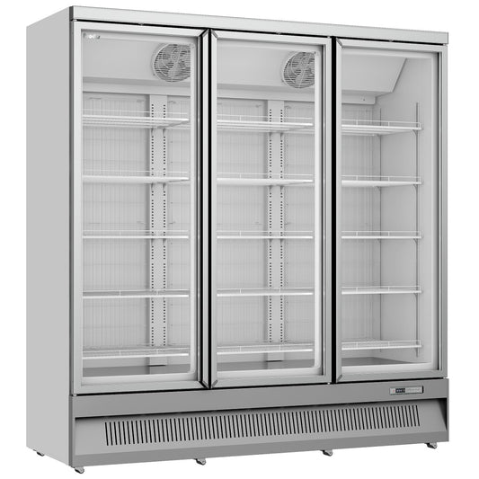 Prodis 1664L Triple Door Refrigerator (XPD1850-P-G-LE) front left view
