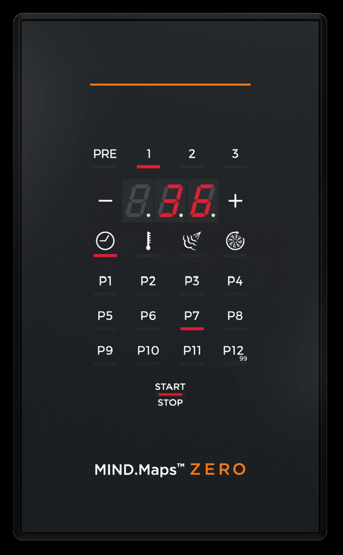 Uox Combi Zero control panel