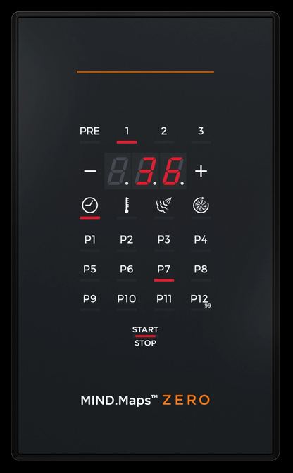 Uox Combi Zero control panel