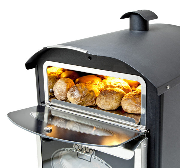 King Edward Potato Baker BKM loaded with potatoes