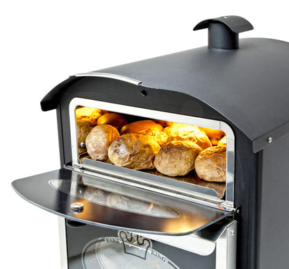King Edward Potato Baker BKM loaded with potatoes