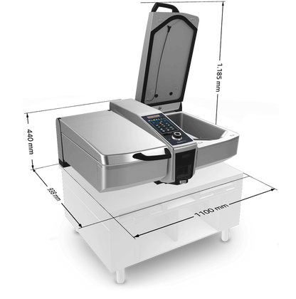 iVario Pro 2-S 2x 25L with dimensions