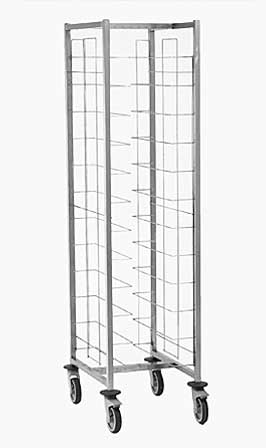 Stainless Steel Cafeteria Trolley