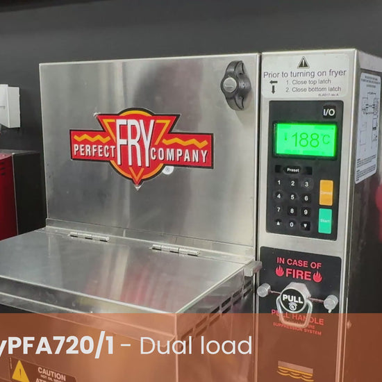 Showing tdual load of the Perfect Fry
