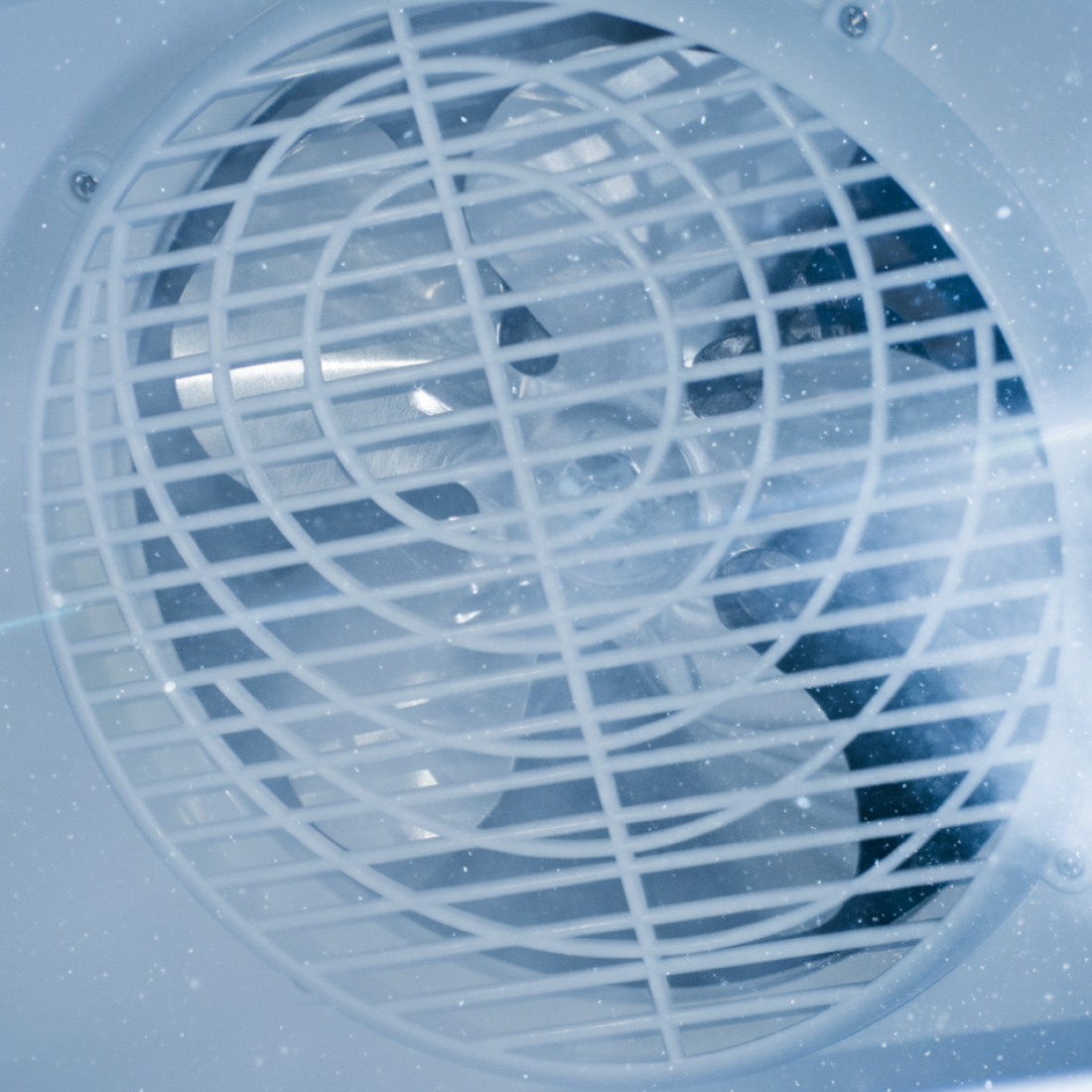 Prodis 1664L Triple Door Refrigerator (XPD1850-P-G-LE) close up on fans