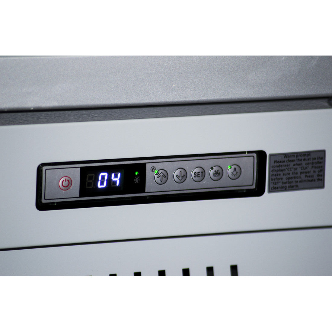 Prodis Bottle Cooler (XPD750-P-G-LE) digital display 