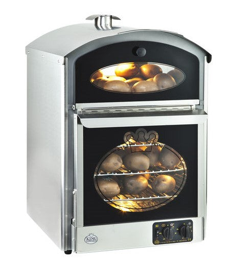 King Edward Potato Baker B-K in stainless steel