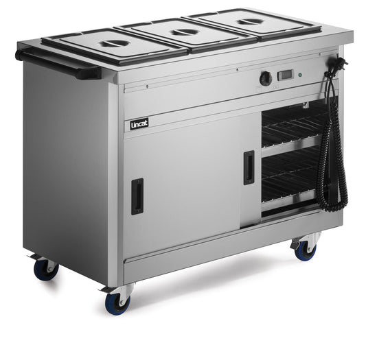 Lincat Mobile Bain Marie Hot Cupboard P6B3