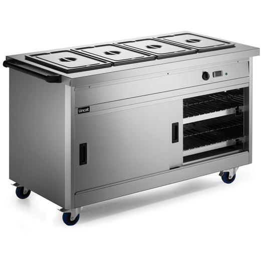 Lincat Mobile Bain Marie Hot Cupboard P8B4