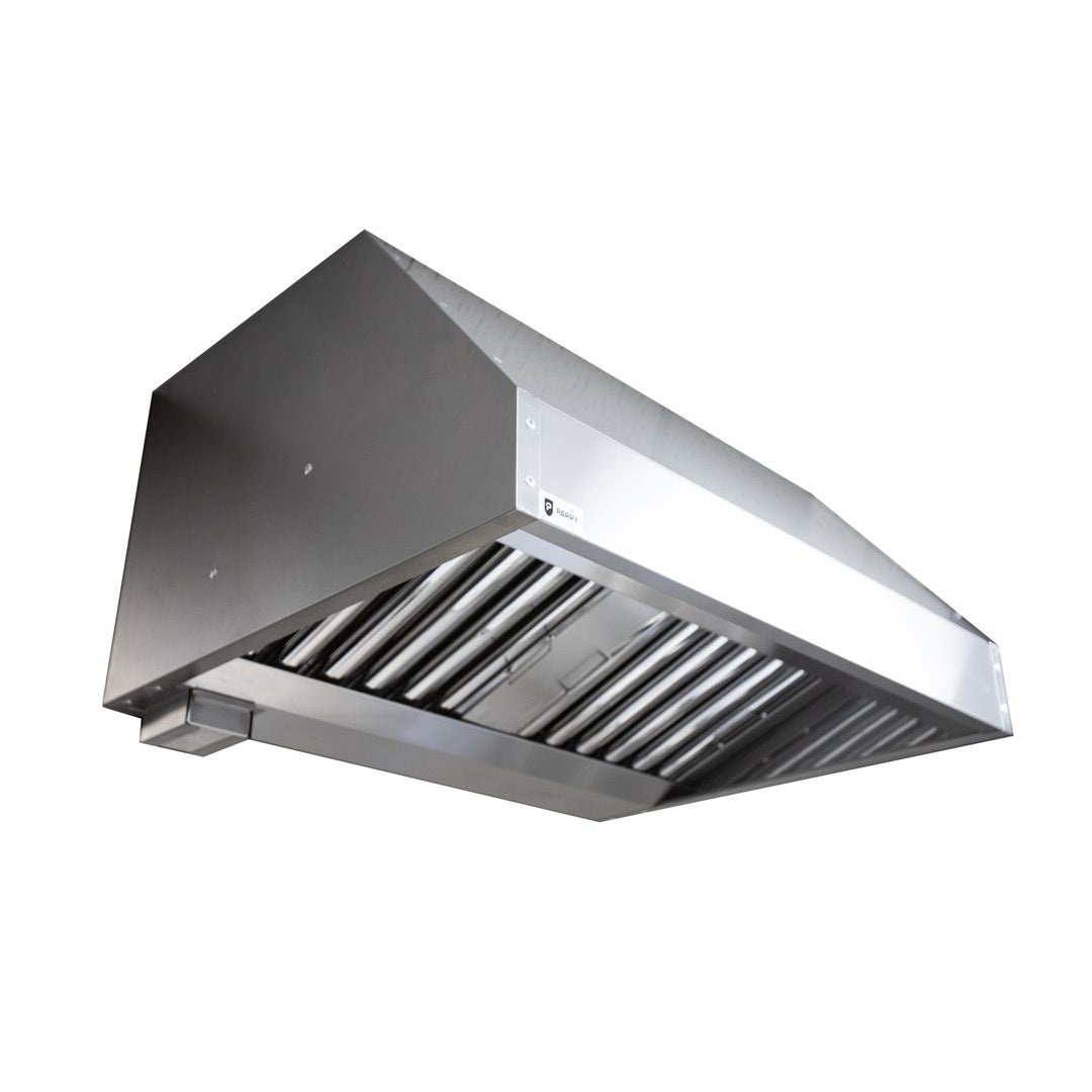 Small extraction canopy left side view