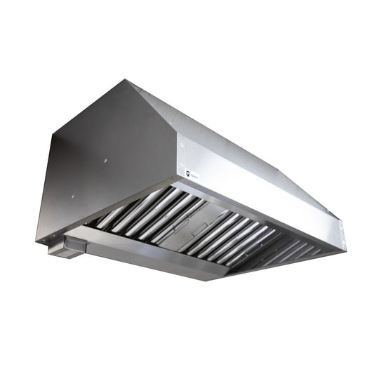 Small extraction canopy left side view