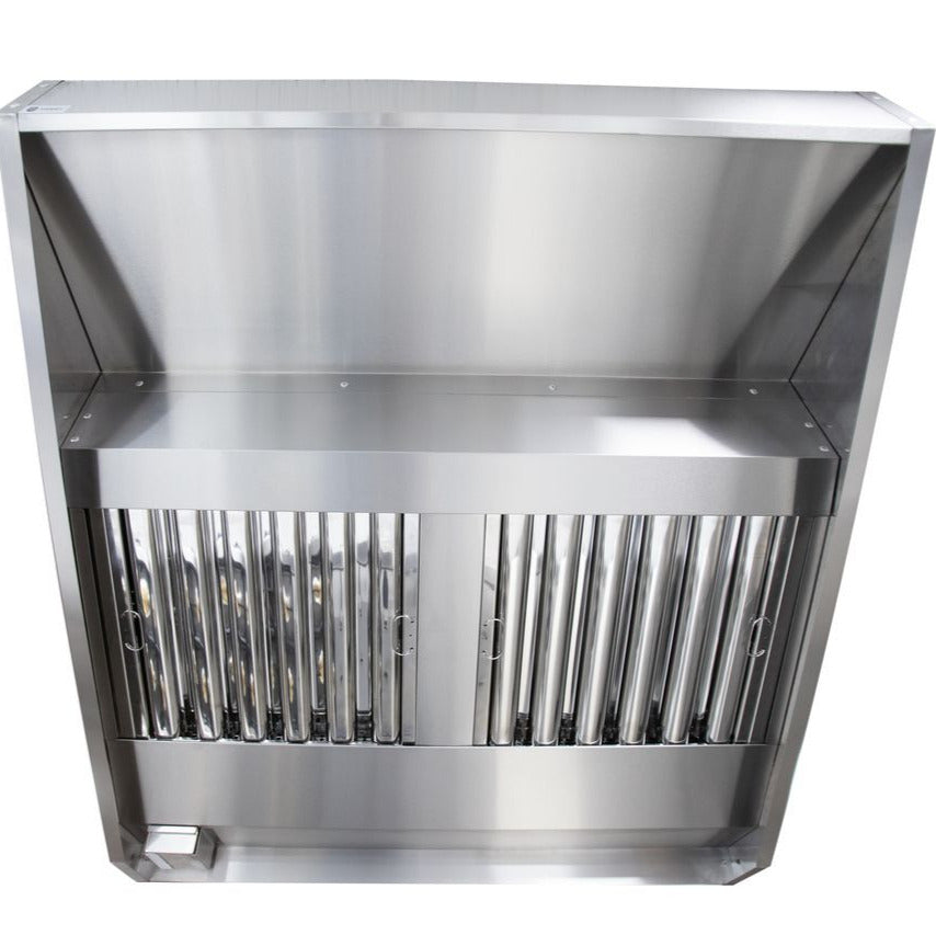 Extraction canopy underside